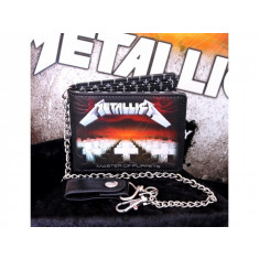 Portofel barbati cu lant Metallica - Master of Puppets