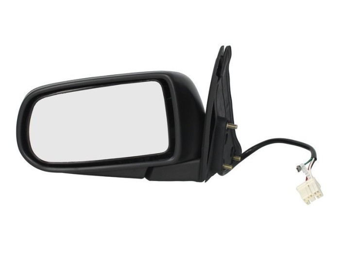 Oglinda exterioara Seat Arosa (6H), 05.1997-06.2004, Vw Lupo (6X1/6E1), 05.1998-01.2001, Stanga, Crom, Model MARE, manuala, prin cablu, Fara incalzir