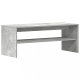 Comoda TV, gri beton, 100 x 40 x 40 cm, PAL