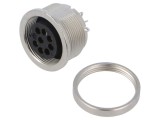 Conector IP67 M16 PIN 8 60V 5A 18AWG