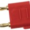 Conector Banană 3mm Roșu, 5A