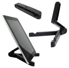Suport universal pentru Tablete cu dimensiuni pana la 10鈥? Negru, 18.4 x 2.3 x 3.2 cm