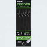 Carlige Legate BKK FT-1 Method Bayonet Feeder Rig 10cm, Nr.14, 0.20mm, 8buc/pac
