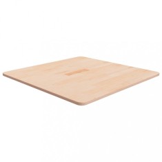 vidaXL Blat de masă pătrat,70x70x1,5cm, lemn masiv stejar netratat