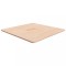 vidaXL Blat de masă pătrat,70x70x1,5cm, lemn masiv stejar netratat