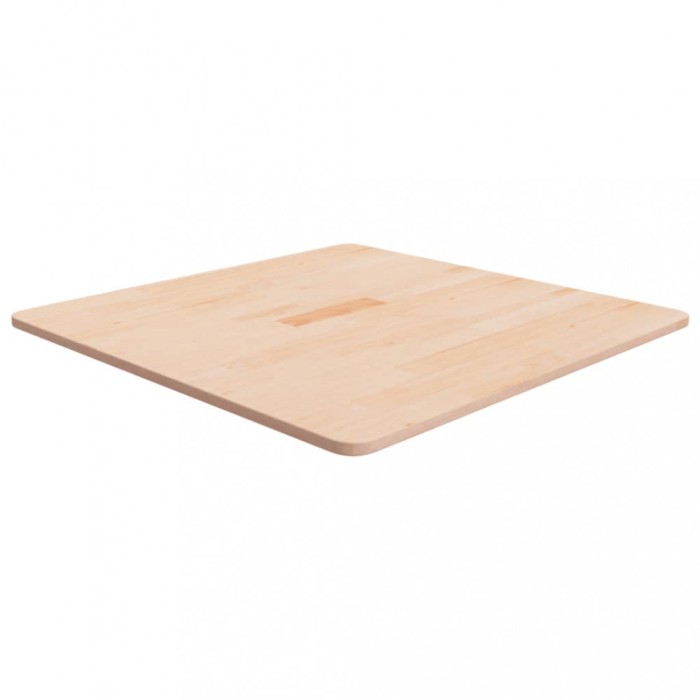 vidaXL Blat de masă pătrat,70x70x1,5cm, lemn masiv stejar netratat