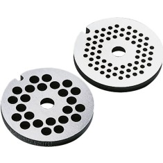 Set discuri/ site perforate pentru masina de tocat carne compatibil cu robotii de bucatarie MUM4 Bosch si MUM5 Bosch