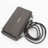 Cumpara ieftin Portofel si port telefon H6017 07 Maro