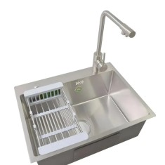 Chiuveta Bucatarie Inox 75x45x21 cm Inox Periat ModernLight Concept