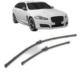 Cumpara ieftin Set stergatoare JAGUAR XF SPORTBRAKE (X260) 2017-2020, parbriz, Valeo Silencio