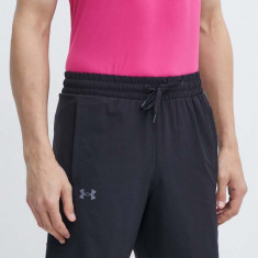 Under Armour pantaloni scurți de antrenament Baseline culoarea negru