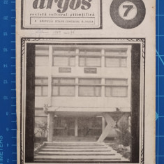 Argos 1974 Nr. 7 / Grupul Școlar Comercial Râmnicu Vâlcea / revista școlii