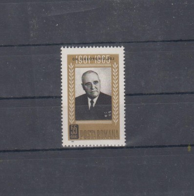 M1 TX5 2 - 1966 - Gh Gheorghiu Dej - 1 an de la moarte foto