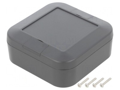 Carcasă Universală WP ABS Grafit IP67 100x100x40mm foto
