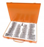 Trusa set tarozi si filiere 110 piese M2 - M14 M16 M18 (M55876)