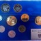 SET 8 MONEDE AUSTRIA + MEDALIE - 1986 - DE LA 2 GROSCHEN LA 20 SCHILLING - 800 ANI TRATATUL DE LA GEORGENBERG - MONEDE PROOF