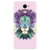 Husa silicon pentru Huawei Enjoy 7 Plus, Polygon Lion
