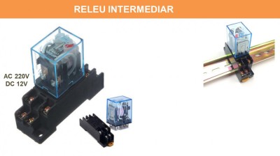 Releu intermediar 12V 5A foto