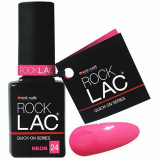 RockLac Revoluționar nr. 24 roz neon, 11ml