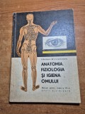 Manual de anatomia,fiziologia si igiena omului - pentru clasa a 8-a - anul 1975