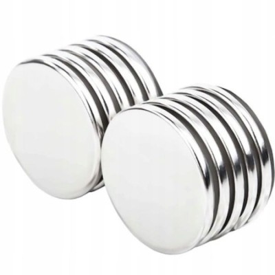 Set 50 magneti Neodim universali, diverse activitati, 8x2 mm - Rotund foto