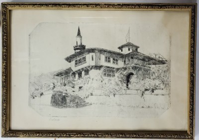 Anton Kaindl (1872-1951) - Castelul Reginei Maria de la Balcic foto