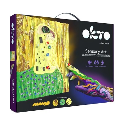 Set pictura 3D cu argila usoara, 30*40cm - Kiss foto