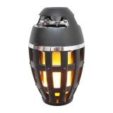 Difuzor inteligent wireless, bluetooth, boxa portabila tip torta, lumina de atmosfera, subwoofer rezistent la apa, Oem