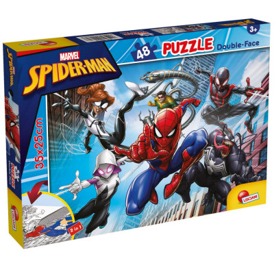 Puzzle de colorat - Spiderman (48 de piese) foto