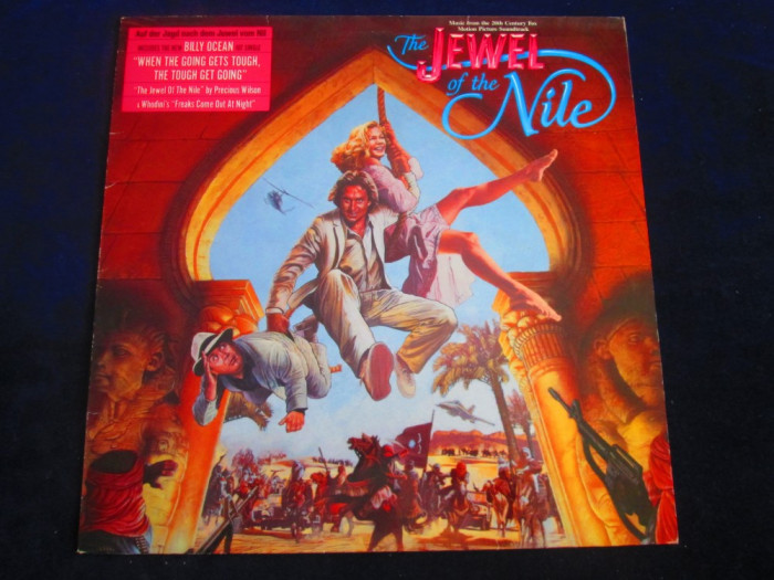 various - The Jewel Of The Nile (soundtrack) _ vinyl,LP _ Jive ( 1986,Germania)