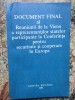 Document final al Reuniunii de la Viena a reprezentantilor statelor...