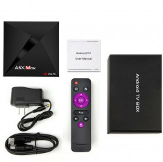 Smart TV Box Android 9.0, A5X Max, 4 / 32 GB, 4K ULTRA HD foto