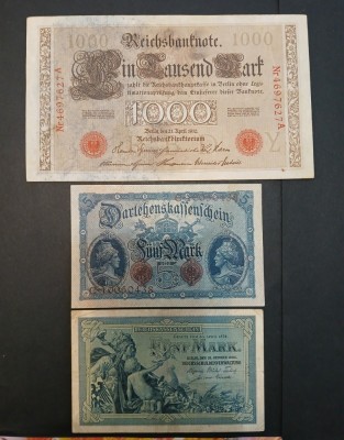 GERMANIA-bancnote de hartie--circulate-clasic foto