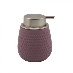 Dozator sapun lichid, Ceramica, Mov