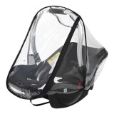 Husa de ploaie pentru scoica bebelusi, plastic, transparent