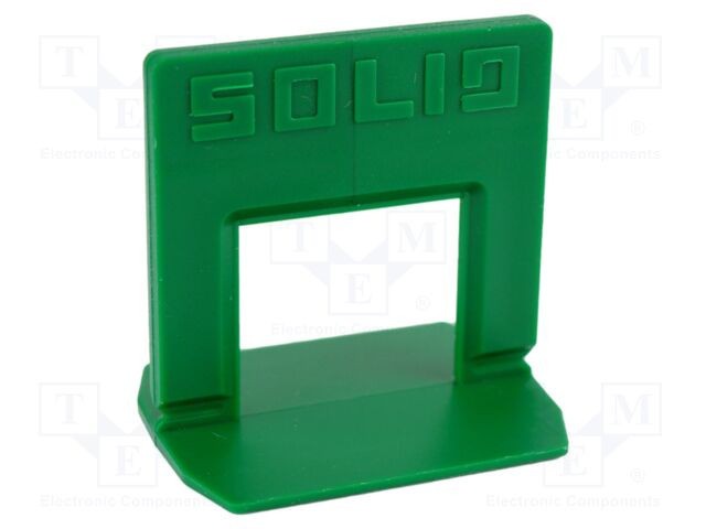 Clip de nivelare a plăcilor SOLID TOOLS, set 100 bucăți