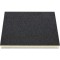 VOREL Burete abraziv, granulatie 60, dimensiune 124x98x12 mm