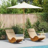 Gossi parasol de gradina crem alb 270x260 cm bambus