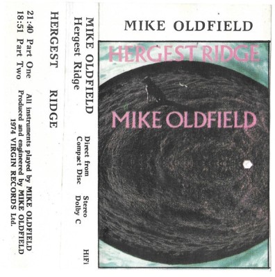 Casetă audio Mike Oldfield &amp;lrm;&amp;ndash; Hergest Ridge foto