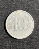 Moneda Cehoslovacia 10 haleri 1963