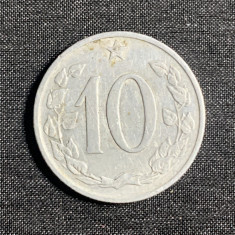 Moneda Cehoslovacia 10 haleri 1963