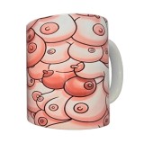 Cana Ceramica Imprimeu cu Sani, 370 ml