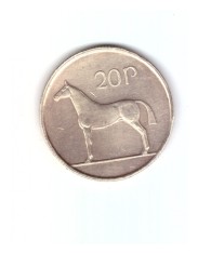 Moneda Irlanda 20 pence 1996, stare foarte buna, curata