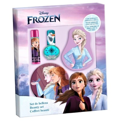 Set cu accesorii pentru machiaj si unghii, Frozen, Lorenay 1699 foto