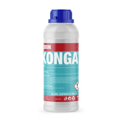 Alcool izopropilic puritate 99.9%, recipient plastic, 1 litru, Konga LBN001 foto
