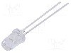 Dioda LED, 5mm, albastru, 18000...22000mcd, 75mA, 2,8...3,6V, OPTOSUPPLY - OSB57L5B61P