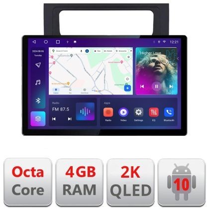 Navigatie dedicata VW Touran 2010-2016 N-touran3 Edonav ecran 13&quot; 2K 4+32 Android Waze USB Navigatie 4G 360 Toslink Youtube Ra CarStore Technology