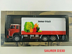 Macheta camion SAURER D330 1/43 foto