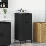 VidaXL Dulap de Baie cu sertar Negru 39.5 x 36 x 88 cm Lemn compozit 883395