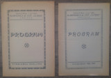 Lot 2 programe Filarmonia de Stat ,,Oltenia&quot; din Craiova/ 1955-57